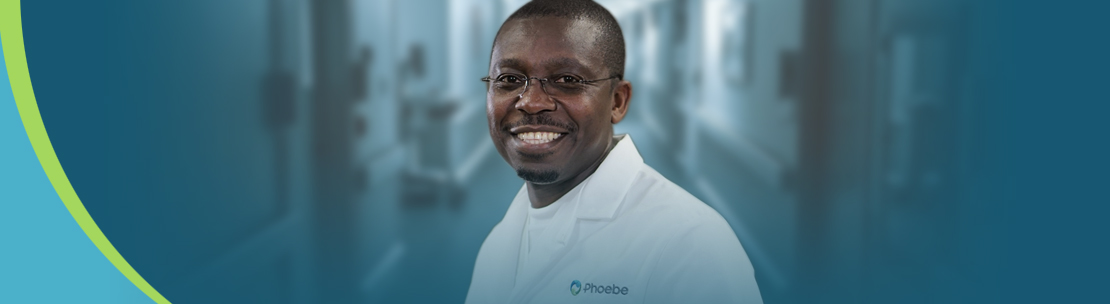 A smiling advanced practice provider at Phoebe