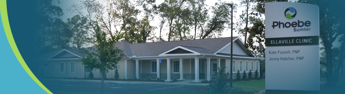 Exterior of Phoebe Sumter Ellaville Clinic 